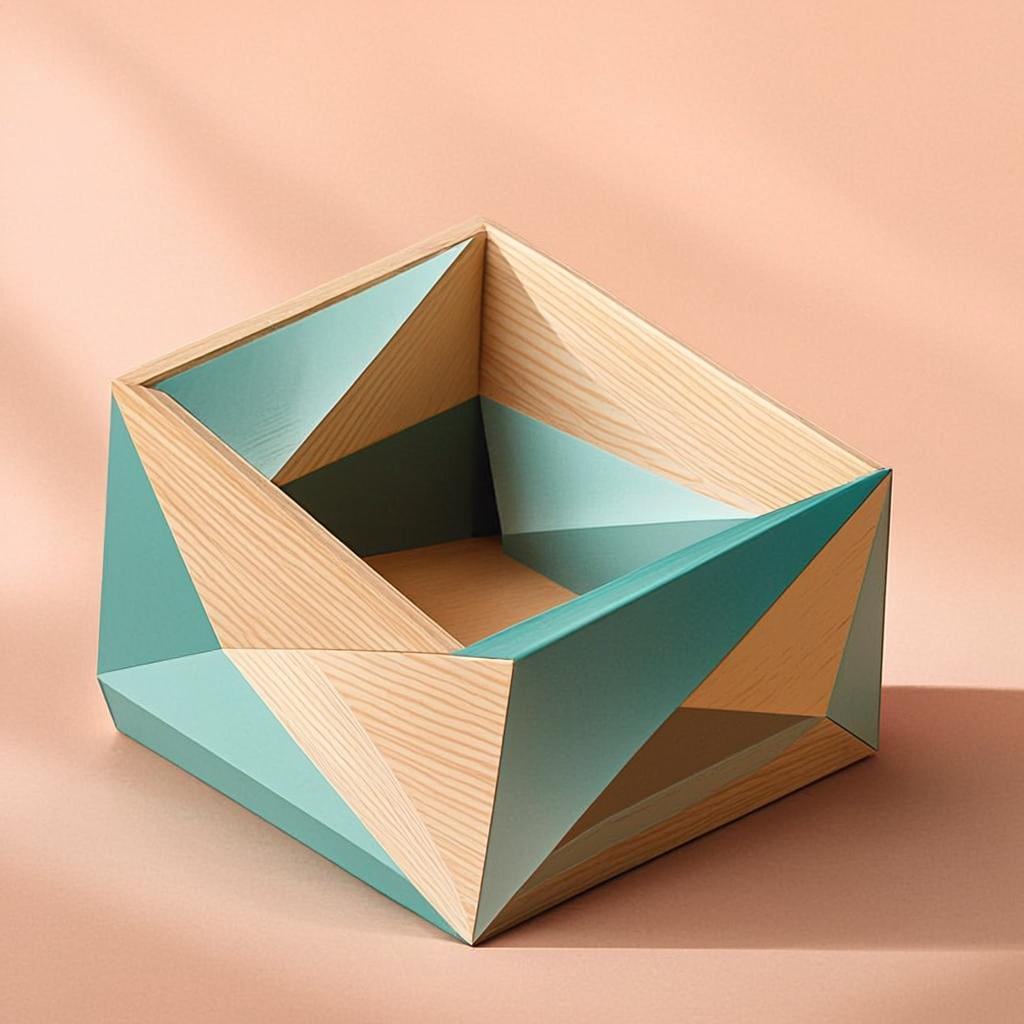 Geometric Desk Organizer